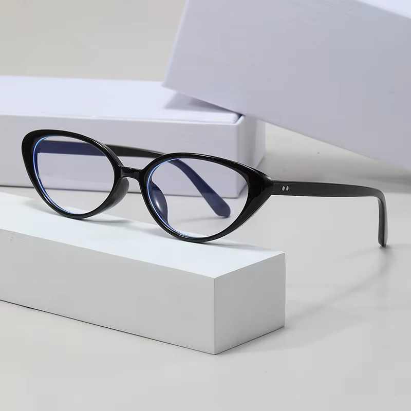 Julyrays Korrektionsbrille, Vollrand, Kunststoff, transparent, Blaulichtfilter - Bild 1