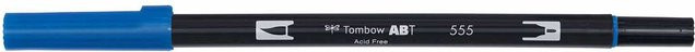 Tombow ABT Dual Brush Pen Ultramarine 555 in Blau - Bild 1