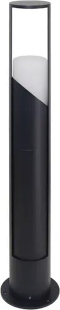 LUXULA Wegeleuchte Schwarz aus Aluminium mit Erdspieß, GU10 Fassung, IP44, Höhe: 60 cm - Bild 1