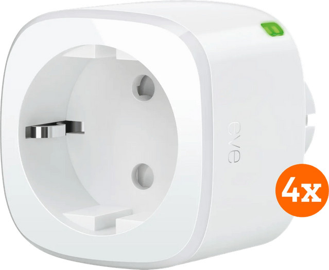 Eve Energy Matter Smart Plug 4er-Pack Weiß - Bild 1