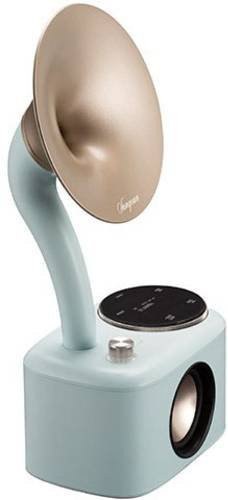 Sangean CP-100D Gramophone Tischradio mit DAB+, UKW, Bluetooth, USB und Touchscreen in Mint - Bild 1
