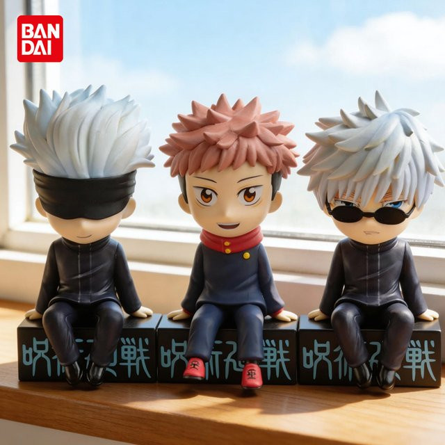 Bandai Jujutsu Kaisen Q-Version Figuren, Gojo Satoru, Itadori Yuji, Geto Suguru - Bild 1
