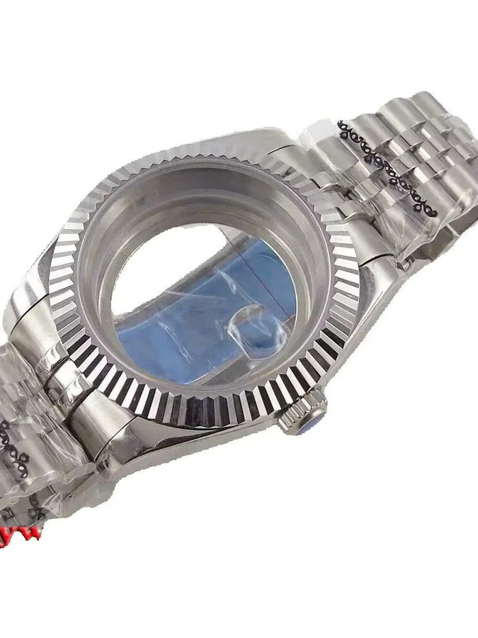 Matelion Uhrengehäuse Edelstahl, Silber, Unisex - Bild 2