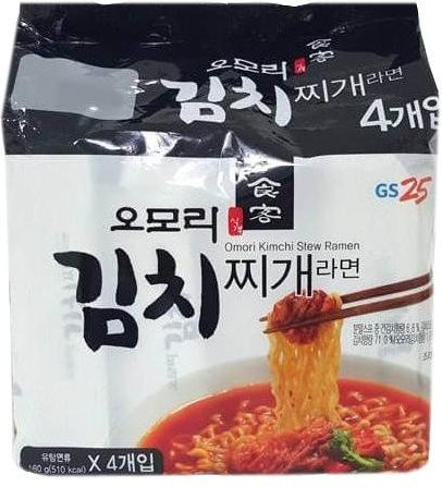 Paldo Omori Kimchi Rameneintopf 4 x 160 g - Bild 1