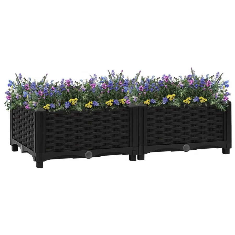 Hochbeet furnicato aus Polypropylen B/H/T: 80 x 23 x 40 cm - Bild 2