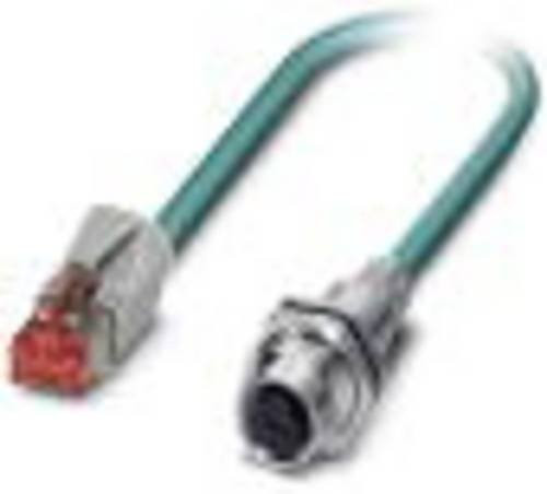 Phoenix Contact RJ45 Patchkabel S/FTP Cat5e Ethernet LAN Blau, Länge: 0,50 m - Bild 1