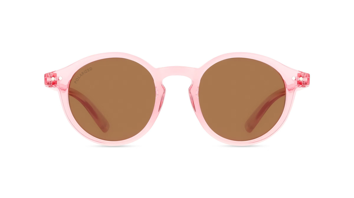 OKIDOKI SAMMY SUN JUNIOR Kinder-Sonnenbrille, Vollrand, Panto, Kunststoff, Transparent - Bild 1