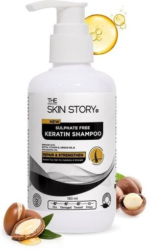 The Skin Story Keratin Shampoo, 190 ml, coloriertes Haar - Bild 1
