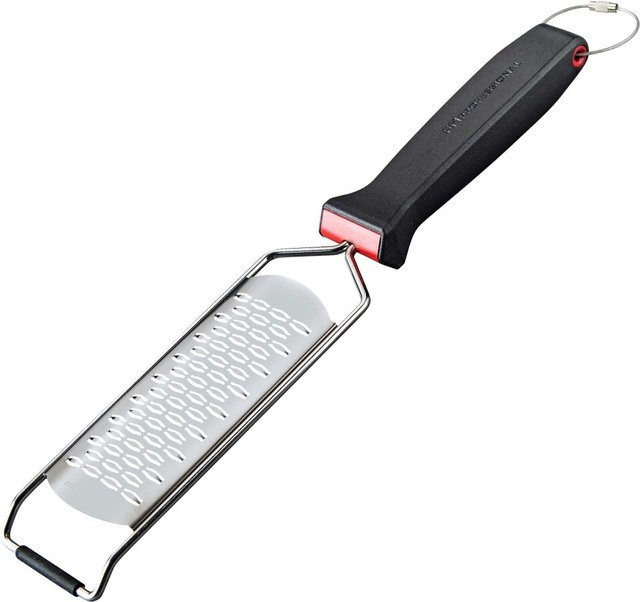 FMprofessional Feinreibe aus Edelstahl in Silber, B/L: 8 x 37 cm - Bild 1