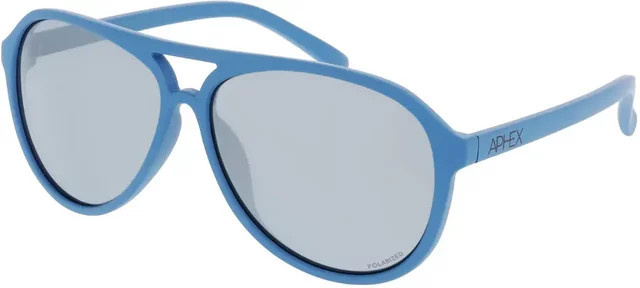 Aphex Poppy Sonnenbrille, Round, Kunststoff, Blue, Unisex, Vollrand - Bild 1