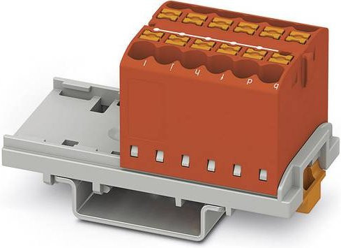 Phoenix Contact Verteilerblock 3273026 Zugfeder Rot 8 Stück Breite: 28,6 mm - Bild 1