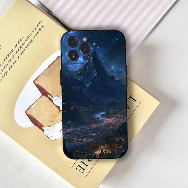 Schwarze Handyhülle Acotar A Court of Mist and Fury für Apple iPhone 16, 15, 14, 13, 12, 11 und weitere Modelle - Bild 1