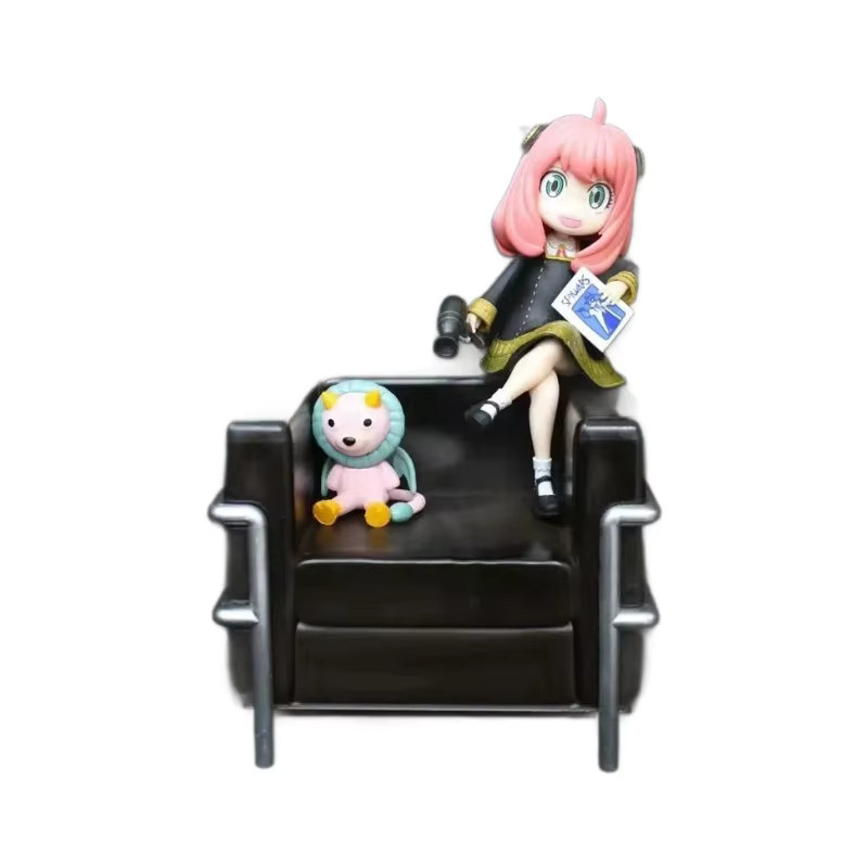 Bandai Spy×Family Anya Forger Sofa-Sitzfigur, Einzelfigur, 14 cm - Bild 4