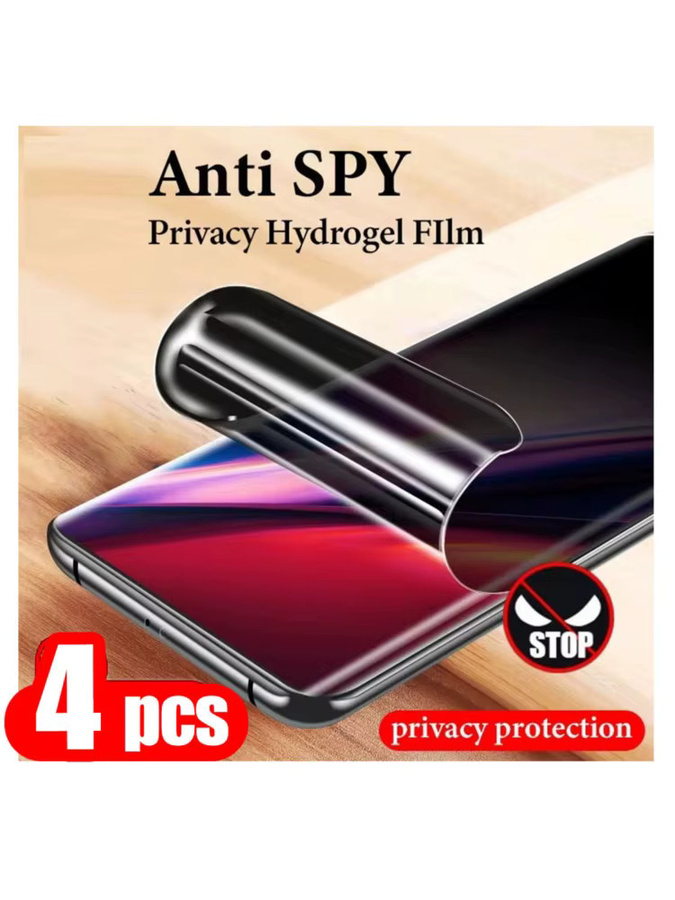 Anti-Spy Privatsphäre Hydrogel Schutzfolie für Samsung Galaxy A56 5G A36 5G A55 A54 A15 A05 A35 A16 A26 A06 A24 A05s A25 transparent - Bild 7