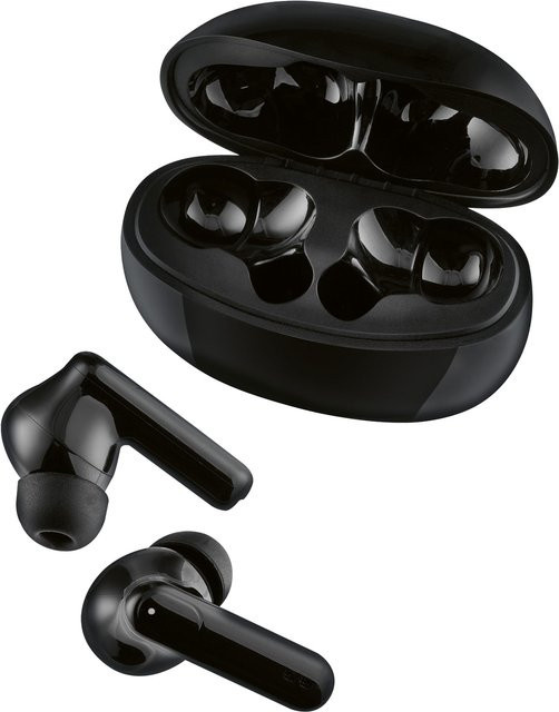 Silvercrest STSK G1 A1 True Wireless In-Ear Kopfhörer mit Ladecase in Schwarz - Bild 1