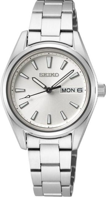 SEIKO Armbanduhr Quarz, Edelstahl, Silber, Damen - Bild 1