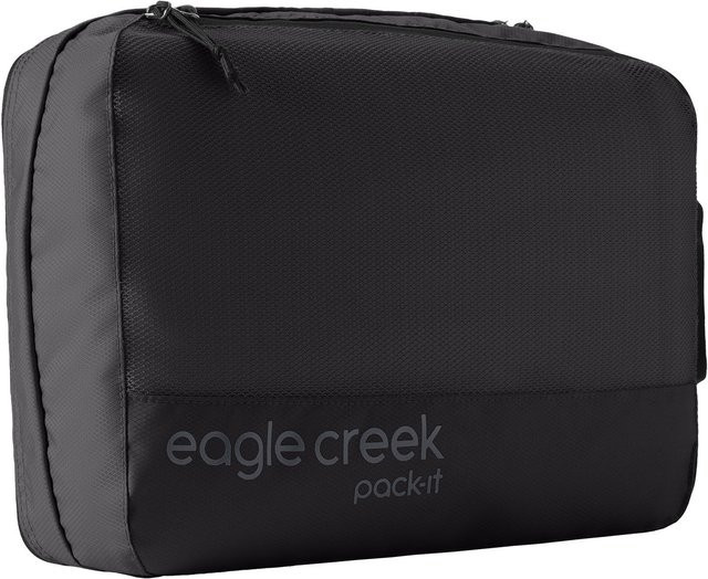 Eagle Creek Pack-It Reveal Clean/Dirty Cube M, Schwarz - Bild 1