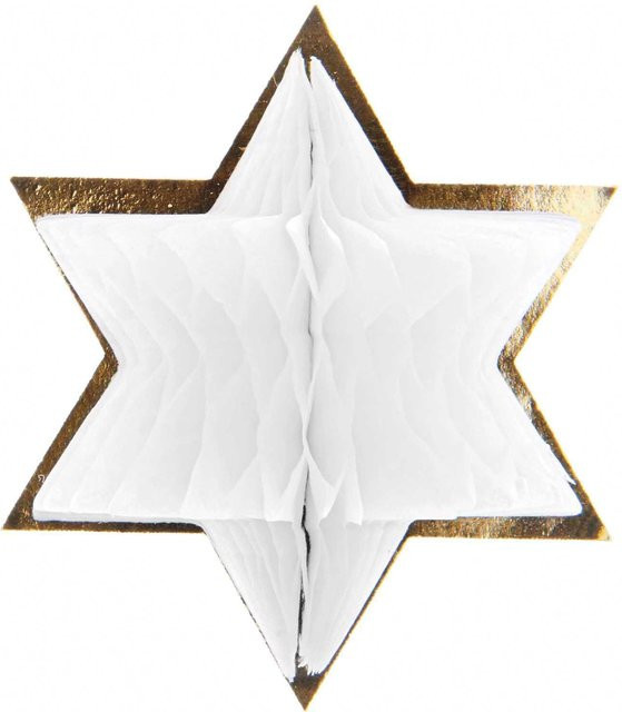Rico Design Paper Poetry Wabenpapiersticker Sterne, 1 Blatt - Bild 1