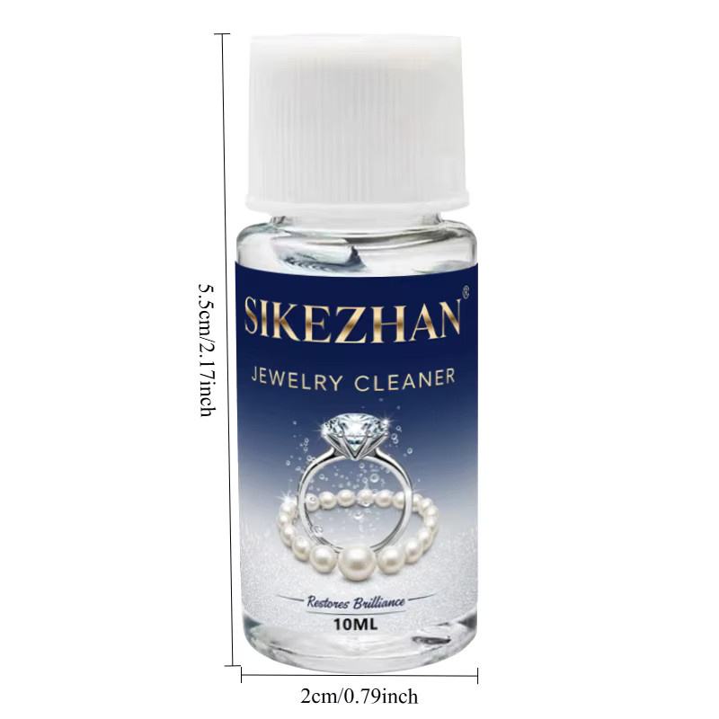 SIKEZHAN Schmuckreinigungslösung, 10ml, Unisex - Bild 4