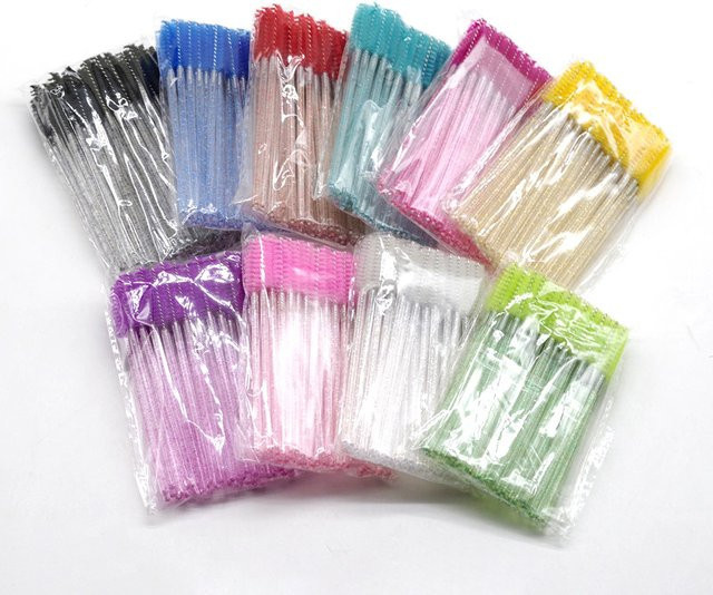 YOVIP Wimpernbürsten Einweg, 50 Stück, Unisex - Bild 1