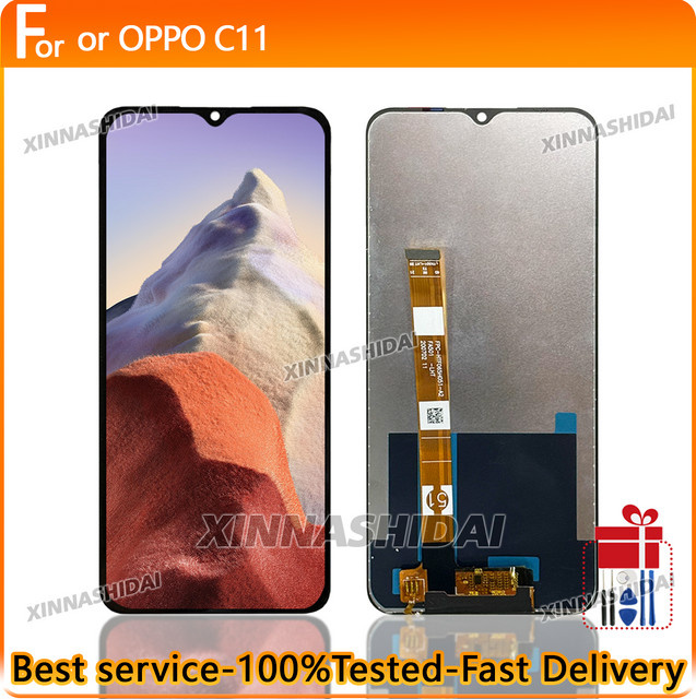 Oppo C11 LCD-Display Ersatz mit Touchscreen Digitizer in Schwarz - Bild 1