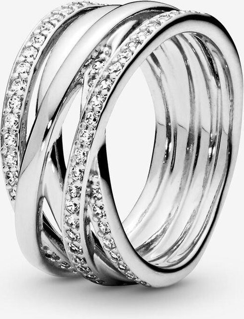 YIRAN Jewelry Ring, 925 Silber, Zirkonia, Damen - Bild 1