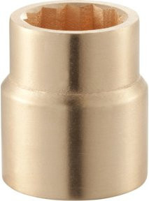 Facom Steckschlüssel funkenfrei aus Messing 1 Zoll 55 mm in Gold - Bild 1