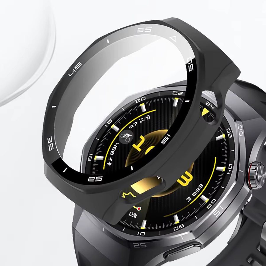 CAOWTAN Uhrenzubehör PC-Gehäuse, Kunststoff, Schwarz, Huawei Watch GT6 Pro 46 mm - Bild 4