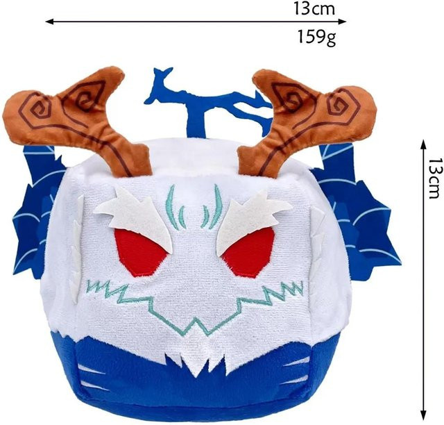 Yiran toy Blox Fruits Kitsune Drachen-Plüschtier, Plüsch / Textil, ab 14 Jahren - Bild 1