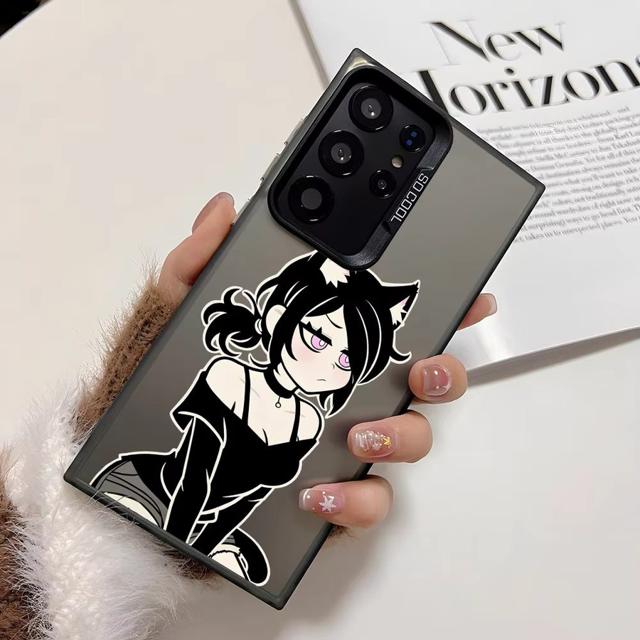 Stoßfeste TPU Handyhülle Der Sarg von Andy Leyley für Samsung Galaxy S25 S24 S23 S22 S21 Ultra Plus 5G in Schwarz - Bild 3