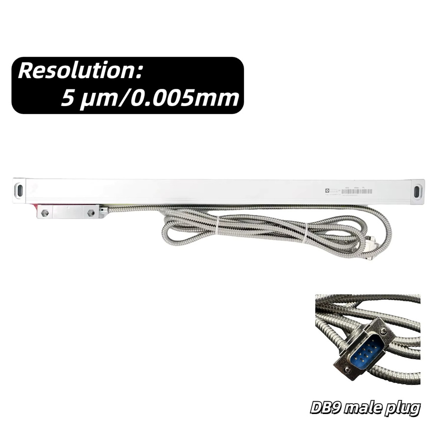 aoedro SDS200 4 Achsen Digitalanzeige Set mit LCD-Display und optischen Lineal-Linearskalen, 5µm Präzision, AC110V/220V - Bild 4
