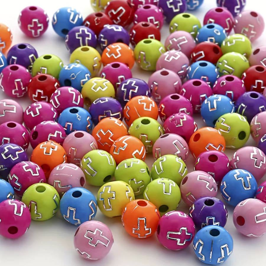 QYWCTZ Kreuzperlen, 6-10mm, Unisex - Bild 4