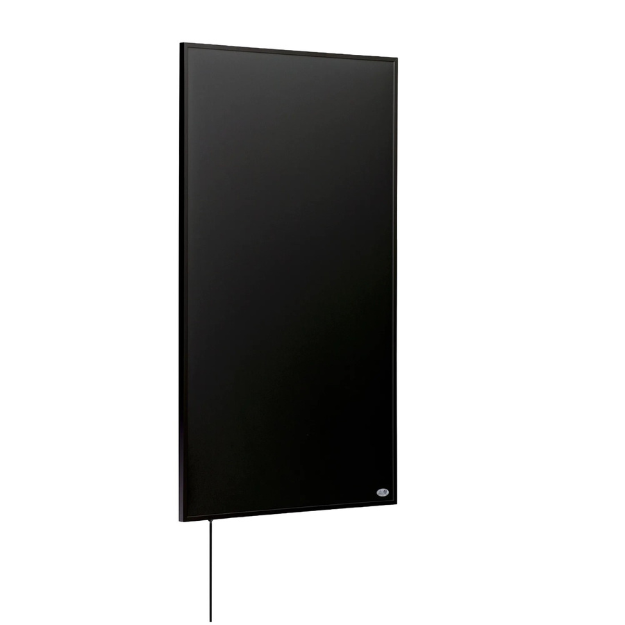 Könighaus Infrarotheizung Black Edition 800 W Schwarz Kabelausgang Hoch Links - Bild 2