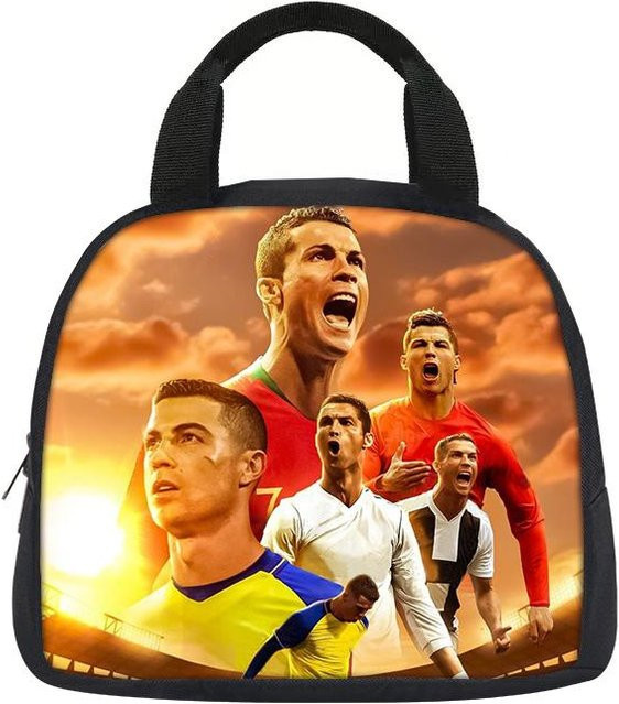 Fancy Style Studio Ronaldo Thermoisolierte Lunchtasche Schwarz - Bild 1