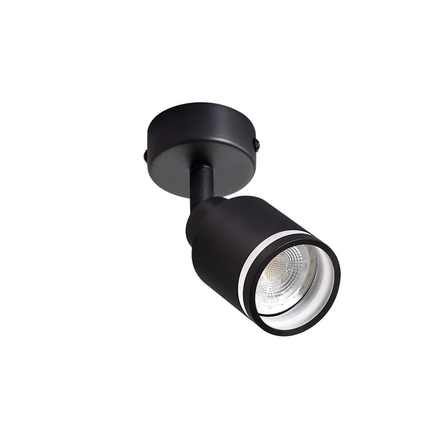 NETTLIFE Deckenstrahler aus Metall in Schwarz, verstellbarer LED-Zylinder mit GU10-Fassung - Bild 2