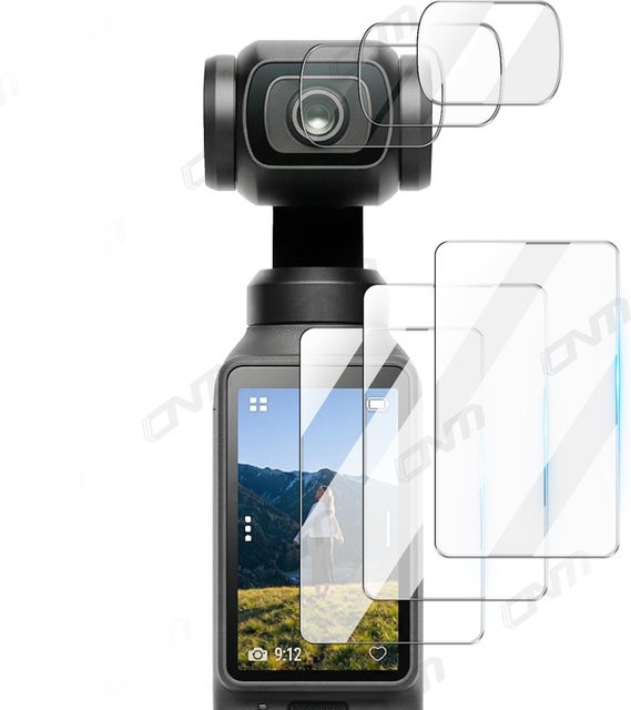 DJI Osmo Pocket 4 Displayschutzfilm aus 9H gehärtetem Glas, transparent - Bild 1