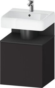 Duravit Waschtischunterschrank Qatego in Grau Matt, B/T/H: 49 x 42 x 64,5 cm - Bild 1