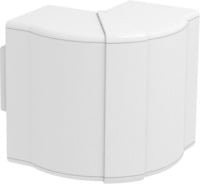 OBO Bettermann Außeneck Haubenformteil GK-AH70130RW in Reinweiß, B: 13,9 cm, T: 7,3 cm - Bild 1