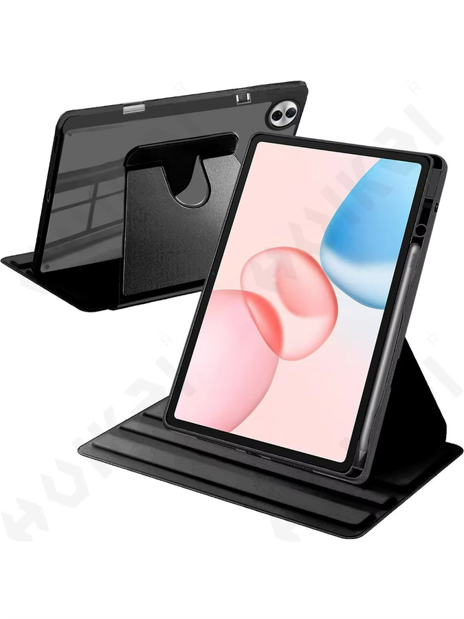 Rotierende Schutzhülle für Honor Pad 10 Magic Pad 3X9 Pro X9A 2 V9 in Schwarz mit Stifthalter und Auto Wake Sleep Funktion - Bild 7