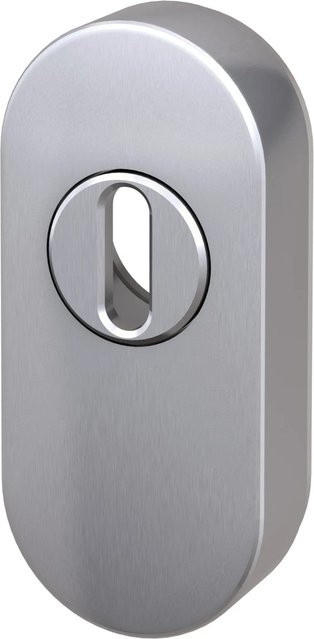 BASI Schmalrahmen-Schutzrosette SR 4100 PZ ZA in Edelstahl, Farbe Silber, B/H/T: 180 x 85 x 40 mm - Bild 1