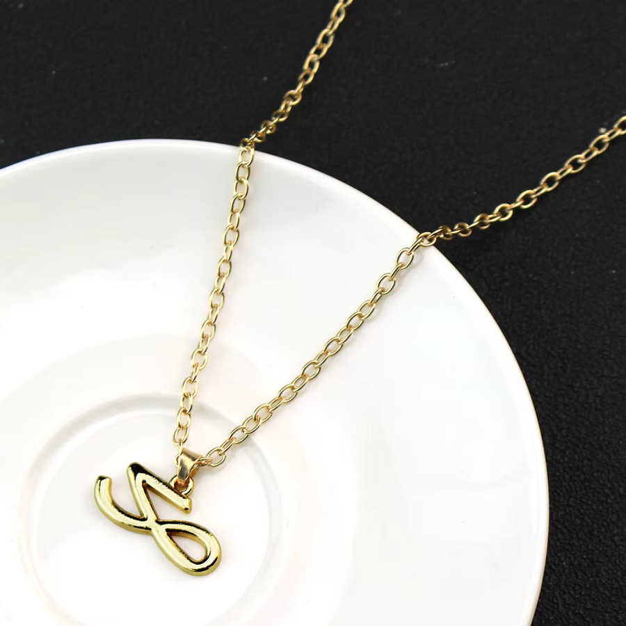 YiYuYiHua Halskette, Gold, Unisex - Bild 2