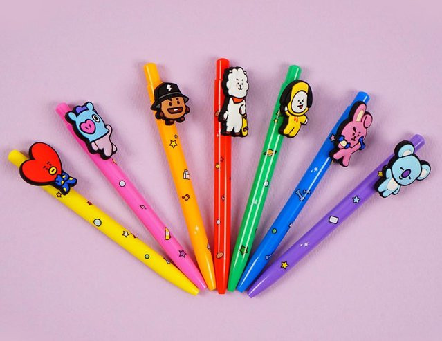 BT21 Figur Gelstift SHOOKY in Multicolour - Bild 1