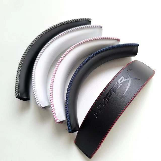 Ersatz-Kopfband und Kopfpolster Set für Kingston HyperX Cloud Core, Alpha, Silber, X, Pro, I und II Kopfhörer in Silber und Rot - Bild 1