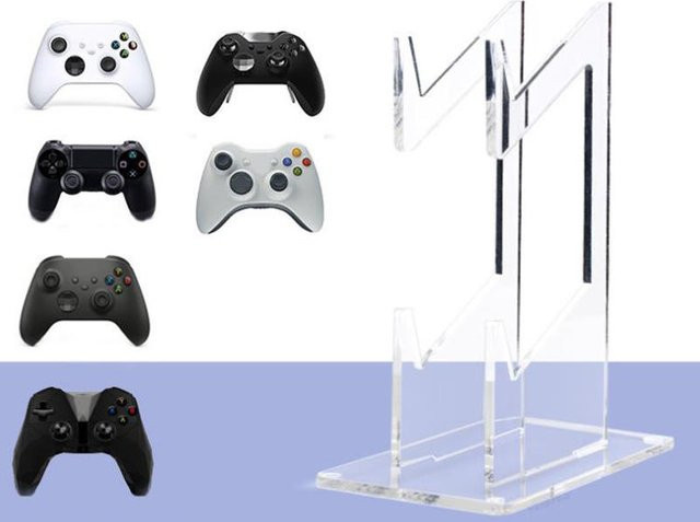 Transparenter Controller-Halter aus Acryl für Ladendisplays und Gamepads als abnehmbarer Joystick-Ständer - Bild 1