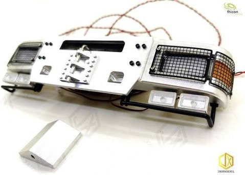 Thicon Models 52008 Schwerlaststoßstange für MAN im Maßstab 1:14 aus Aluminium - Bild 1