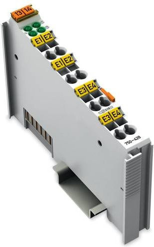 WAGO SPS-Digitaleingangsmodul 750-428 in Grau - Bild 1