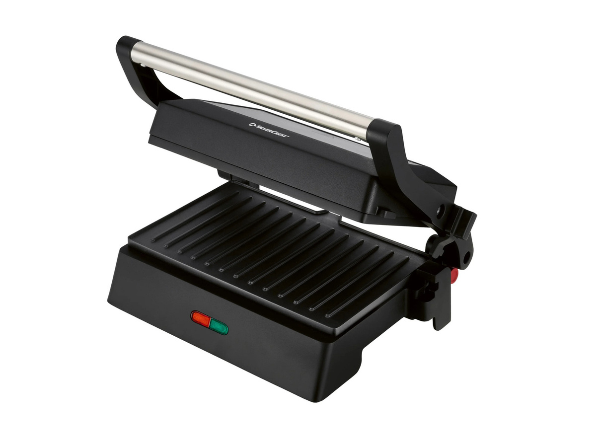 SILVERCREST Mini-Kontaktgrill in Schwarz mit Spülmaschinengeeigneten Teilen - Bild 3
