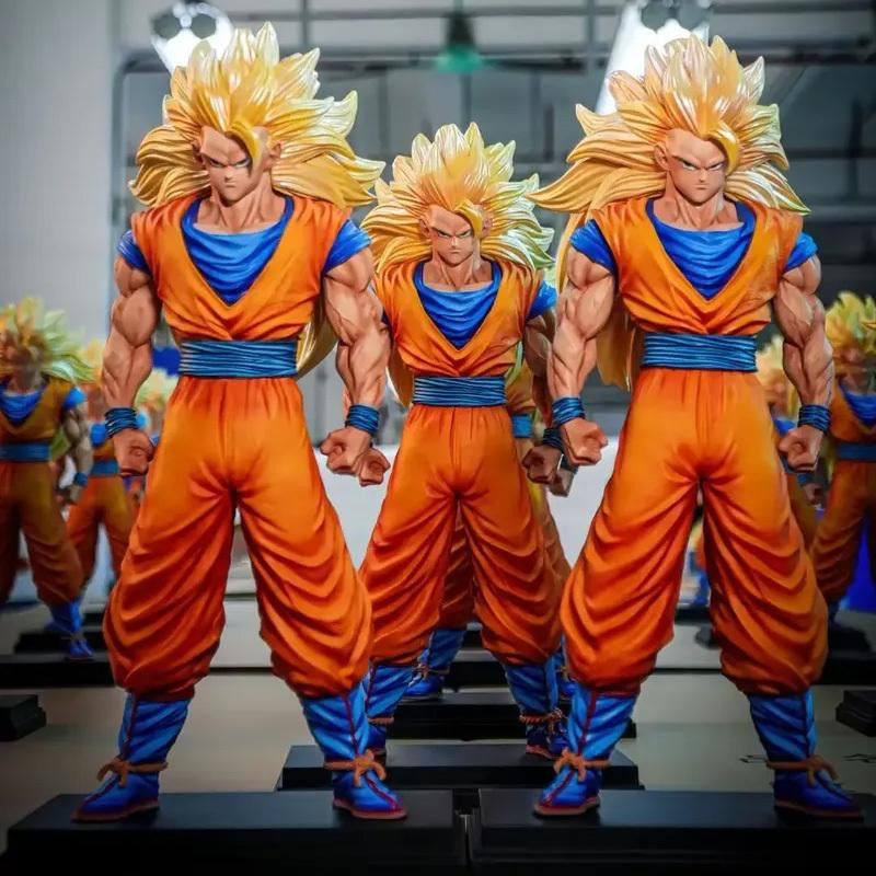 Fashnics Dragon Ball Z Super Saiyan 3 Son Goku Actionfigur, 34cm, ab 14 Jahren - Bild 2
