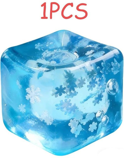 Malzose Schneeflocken-Würfel, Knetspielzeug, Stressabbau Ball - Bild 1