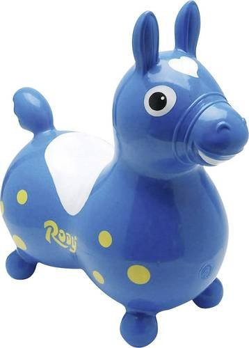 Gymnic Rody Sitz- und Hüpfpferdchen blau ab 3 Jahren - Bild 1
